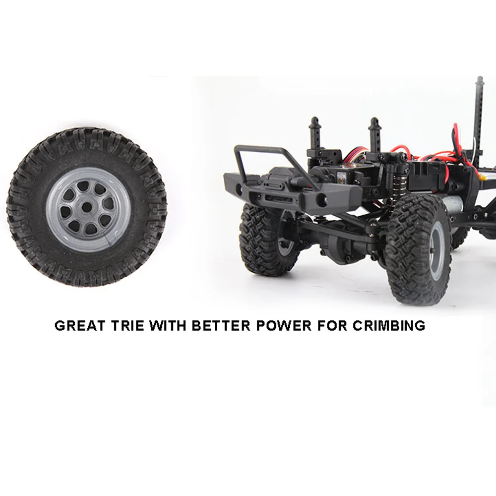 URUAV 1/24 4WD 2,4G мини RC автомобиль гусеничный модель автомобиля водонепроницаемый RTR один/два батареи RC детские игрушки для детей