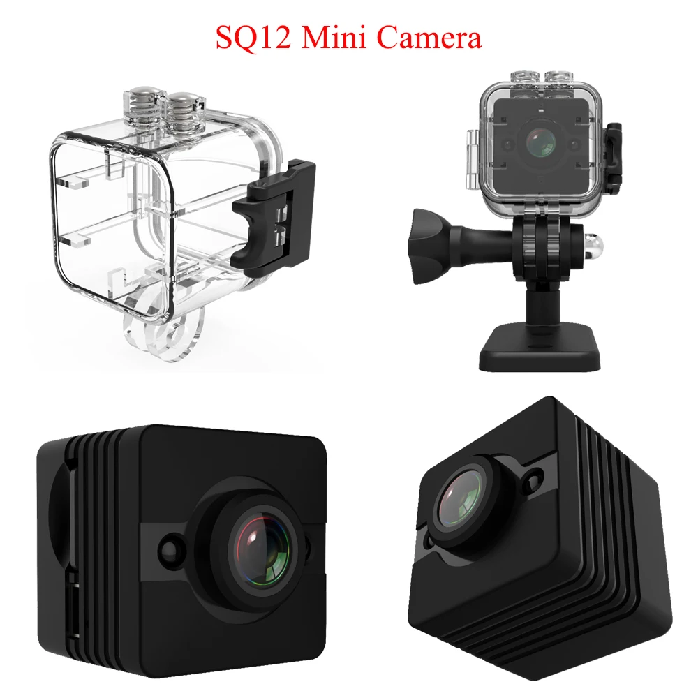 Tonbux SQ12 Водонепроницаемый 1080P спортивный мини DV SQ11 инфракрасный монитор ночного