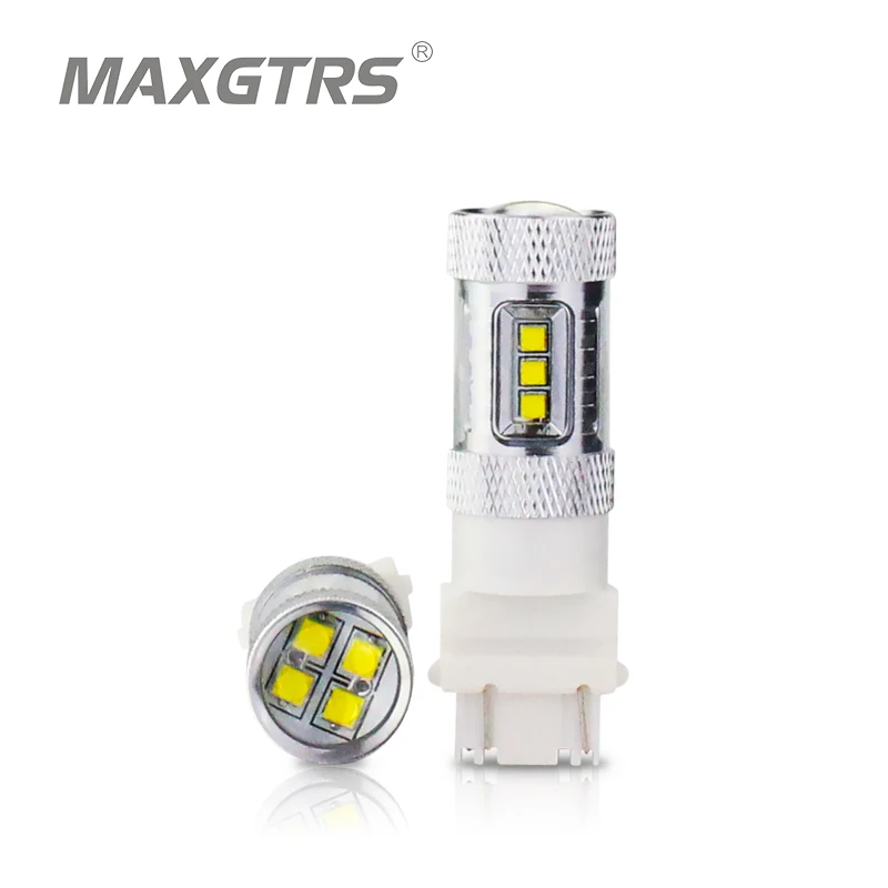 2x T25 3157 P27/5 Вт P27/7 30 50 80 CREE чип Автомобильные светодиодные лампы для указателей