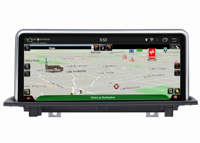 PX6 Android 8 1 Автомобильный DVD плеер для bmw X1 F48 (2016 2017) оригинальный НБТ Системы 2017