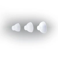 extra small earbuds for hearing aids cozy fit eardomes clean brush use for hearing amplifier small eartips mushroom shape