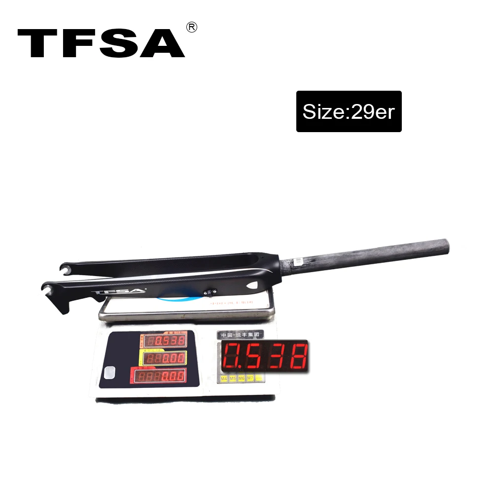 Новинка TFSA вилка с прямой трубкой для горного велосипеда полностью паянная из