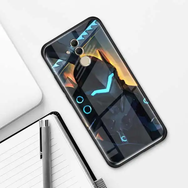 001 Чехол из закаленного стекла Overwatch ow Game для huawei P30 Pro P10 P20 P30 Lite mate 10 20 Pro Honor 20 Pro 8X чехол s - Цвет: 001