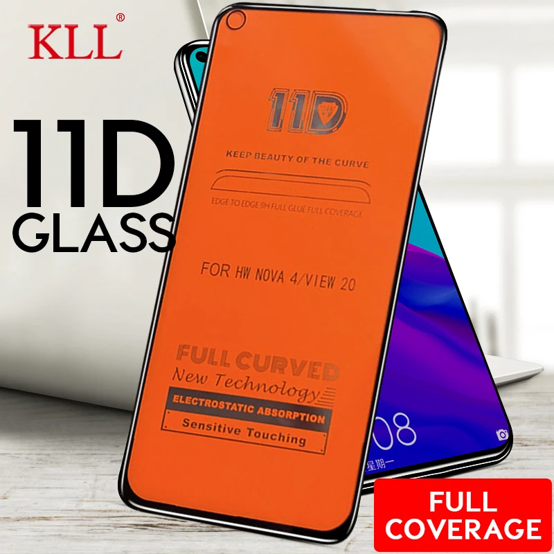 11D полное покрытие из закаленного стекла для huawei Nova 4 4e 3 3i 3e mate 20 Lite Защита экрана для huawei P30 P20 Lite Y7 Y6 Pro Prime