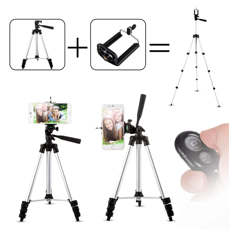 Профессиональный обновленный 43 дюймовый штатив с дистанционным держателем