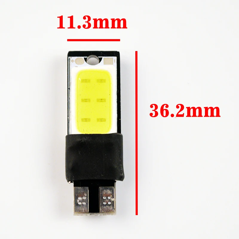 Flytop T10 COB CANBUS Автомобильная Лампа 194 W5W Светодиодная лампа без ошибок CAN BUS