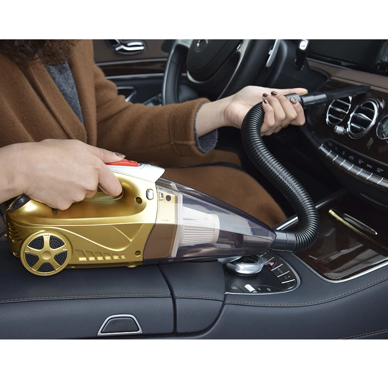 DC12V влажный сухой портативный 4 в 1 многофункциональный автомобильный пылесос Hepa