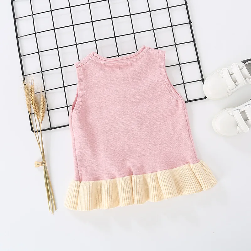 Children's sweater vest for girls and boys kids clothes match with shirt will be very beautiful | Детская одежда и обувь