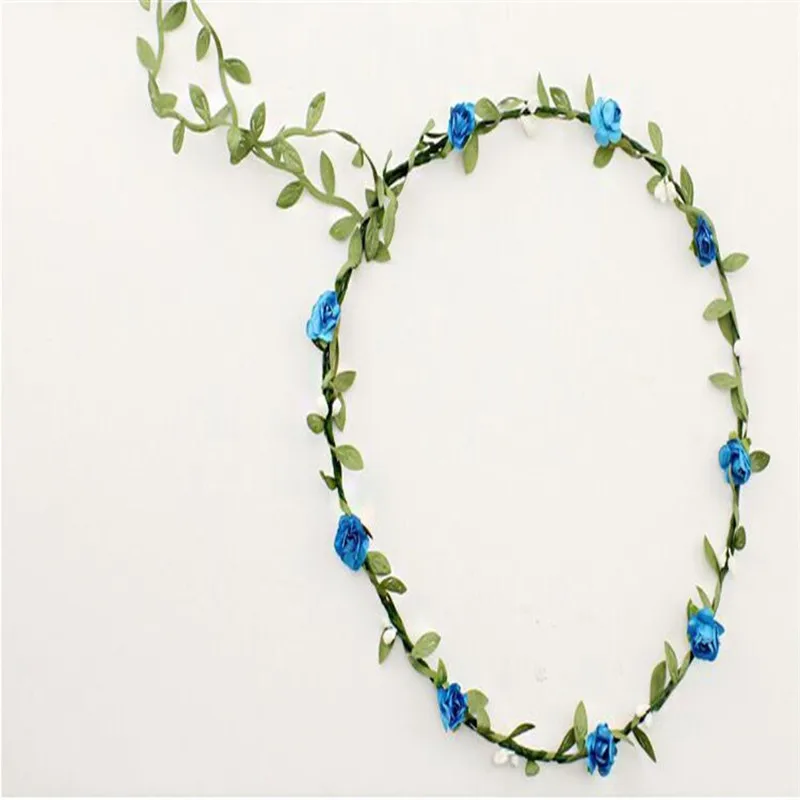 1 шт. богемная Цветочная повязка в форме кисточки корона свадебная гирлянда