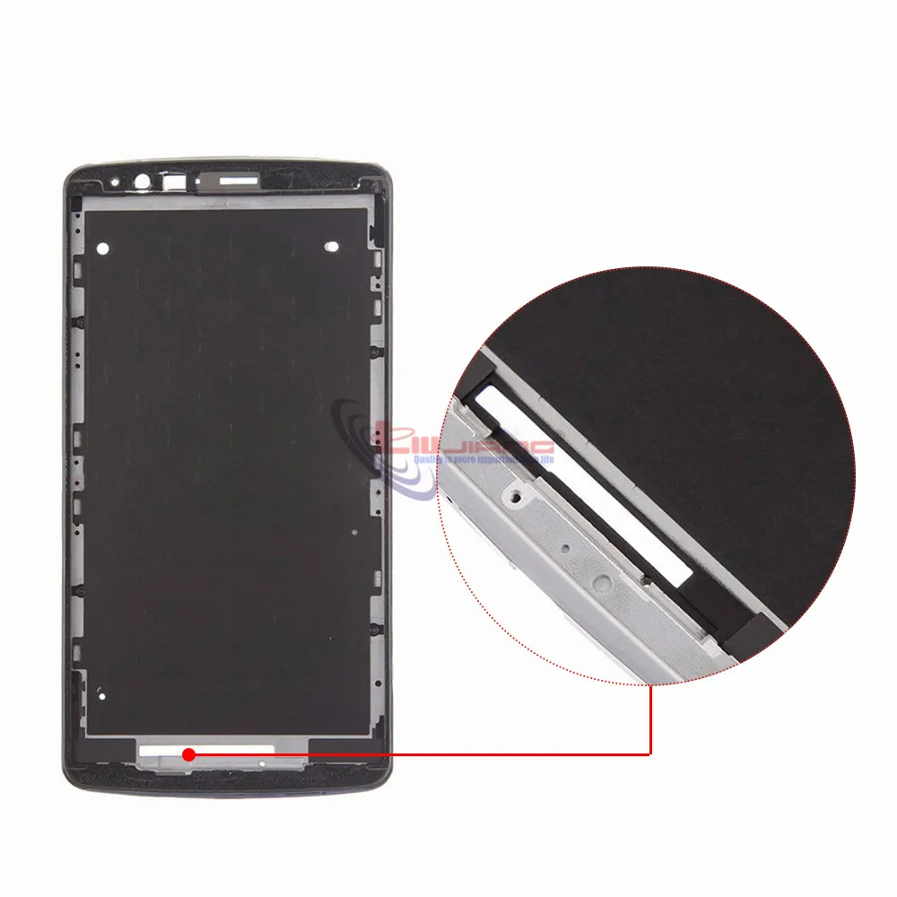 Оригинальная рамка lcd Корпус для LG G3 D851 D855 VS985 LS985 D850 пластина средней рамы с ободком с клей запасные части