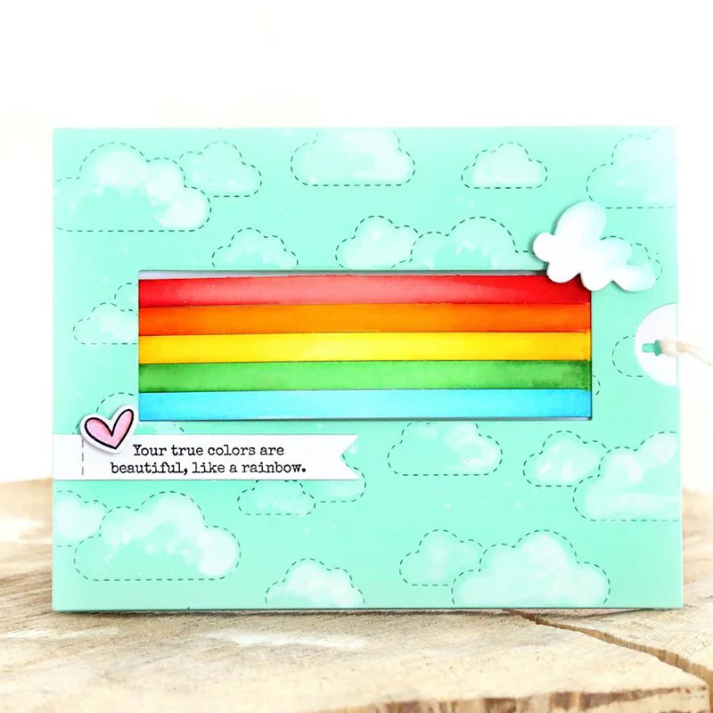 Выдвижная рамка для высечки металлический трафарет сделай сам Скрапбукинг