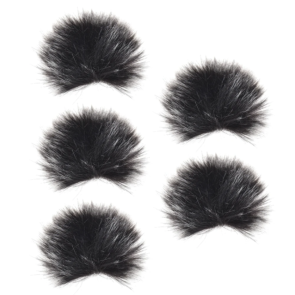 Анодер открытый микрофон ветровое стекло лобовое пушистый муфта мини лацкальный