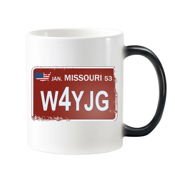 Американский США Номерного знака Автомобиля Номер Иллюстрации Морфинг