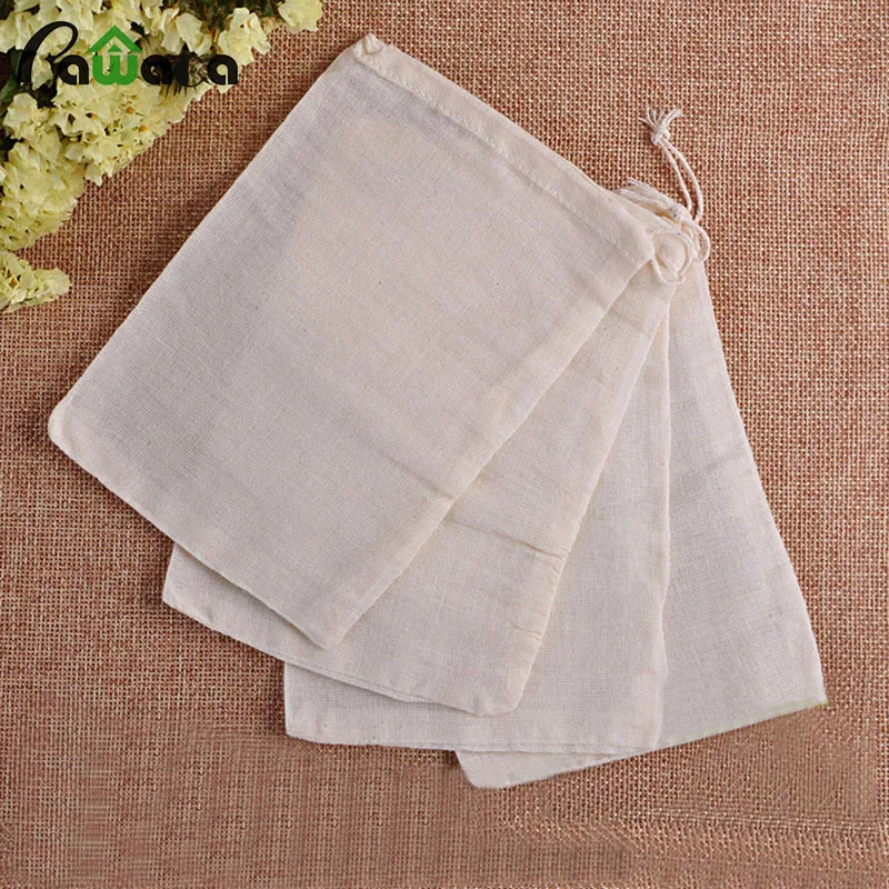 2017 Новый 20 шт./компл. сетчатый мешок из хлопка для кипячения супа мяса и овощей