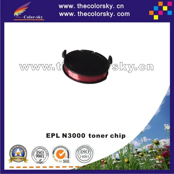 4 шт./лот совместимый сброс лазерный принтер тонер чип для Epson EPL N3000 N 3000 EPL-N3000 EPL-3000