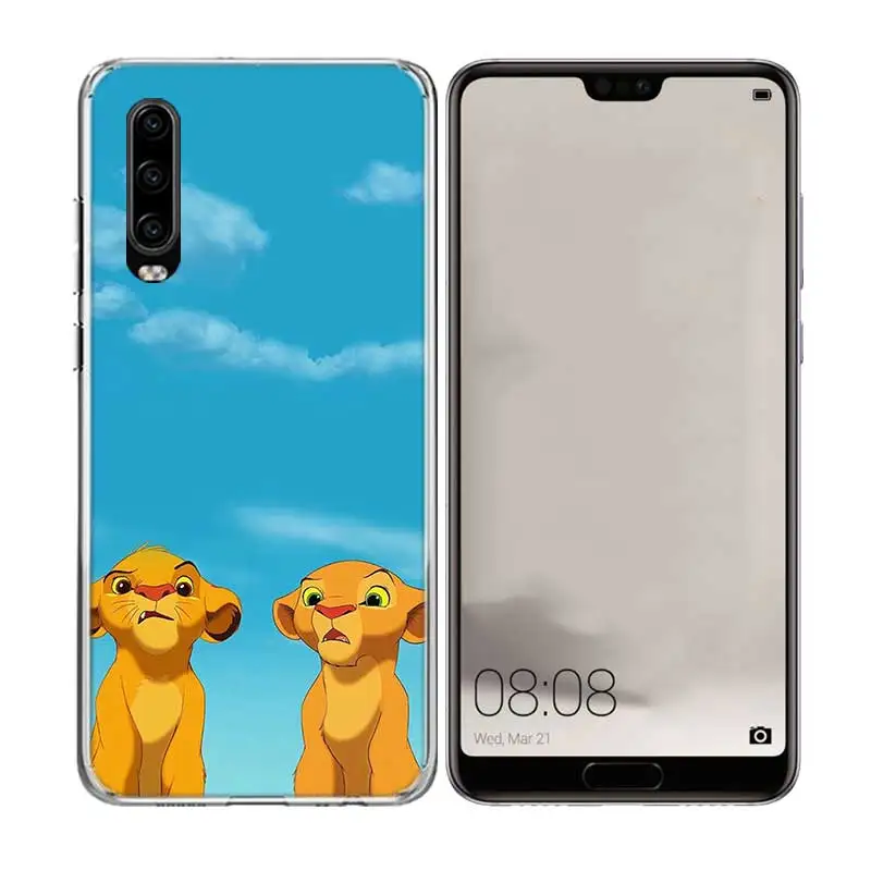 Силиконовый чехол Simba the Lion King для Huawei P30 P20 Mate 30 20 10 Pro P10 lite P Smart + Plus Z 2019 |