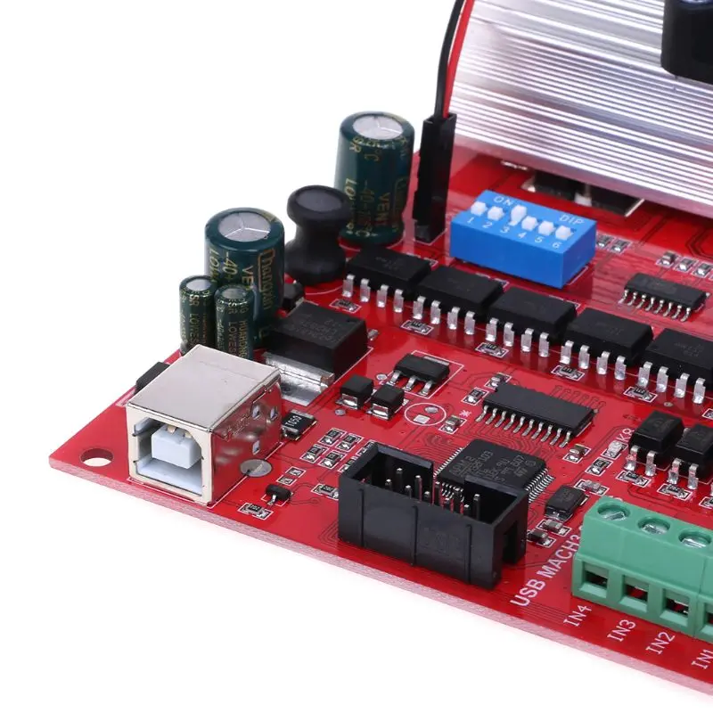 MACH3 CNC USB 100 кГц Breakout Board 3 осевой интерфейс шаговый двигатель драйвер контроллер