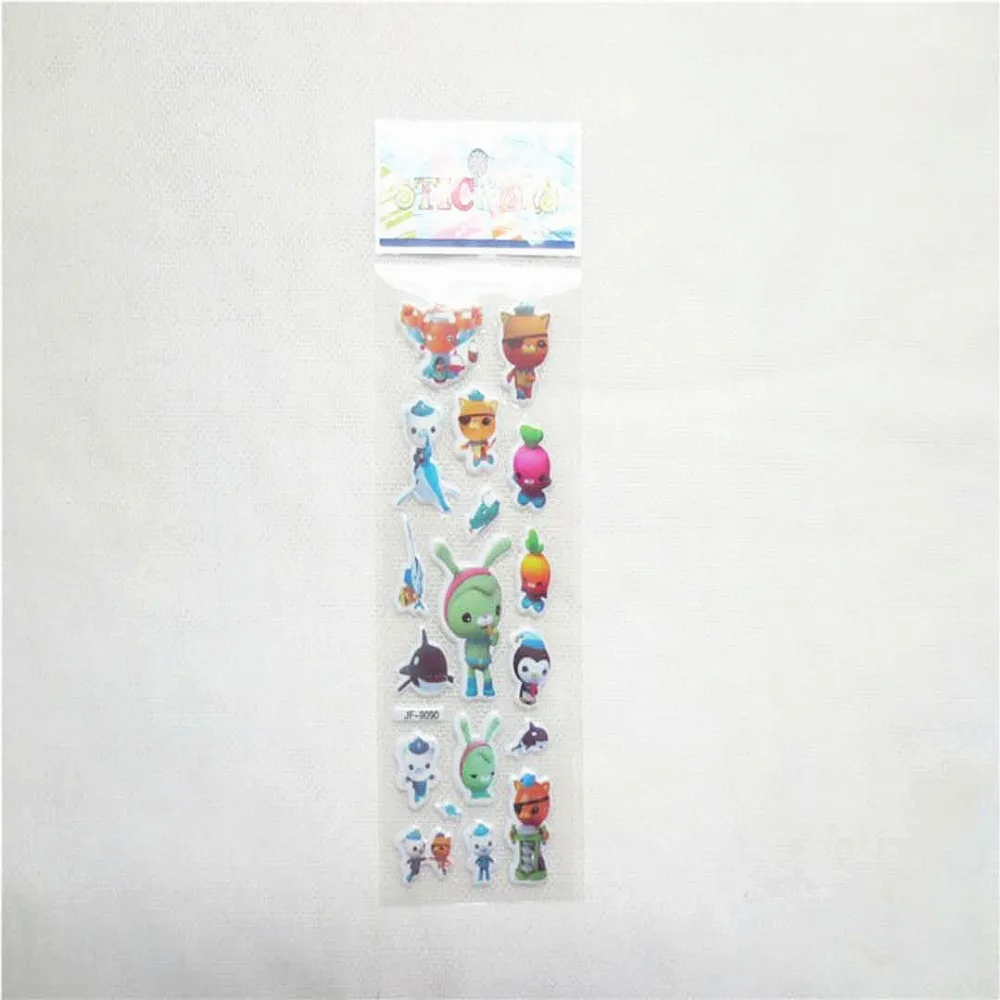 Octonauts мультфильм для детского сада награда стикеры 6 листов/лот мальчиков и