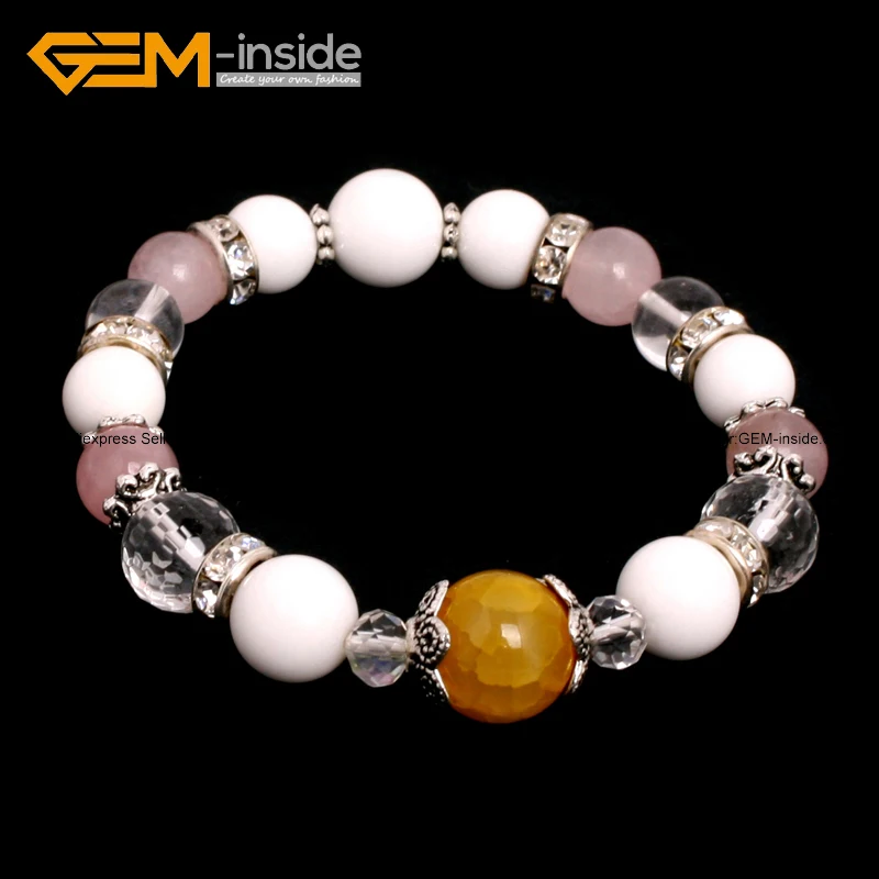 

Натуральный раковина тридакны камень энергия ювелирные изделия Модные браслеты для женщин с подарочной коробкой DIY Бесплатная доставка Оп...