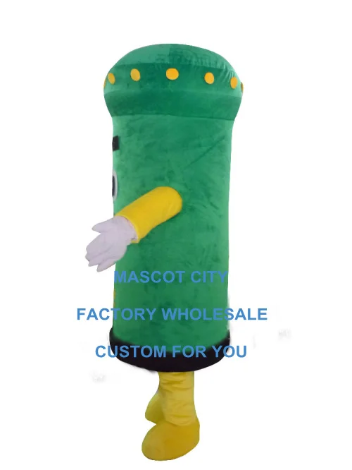 Костюм талисмана зеленого почтового ящика почтовая служба индивидуальный