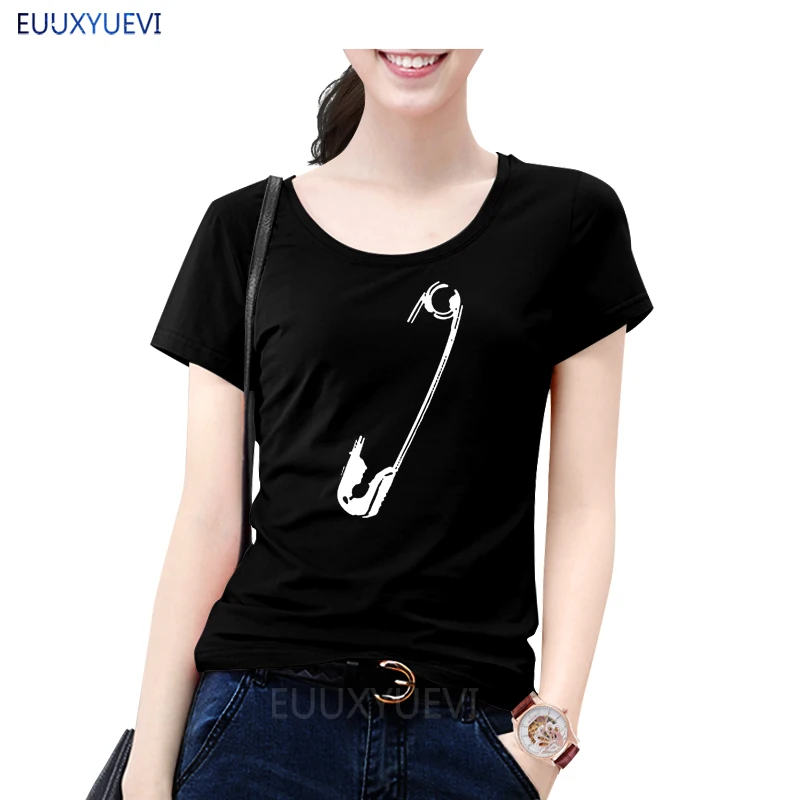 

women T shirt casual short sleeve cool women T shirt o-neck cotton Printed funny summer Tshirt female tees EUU0548323