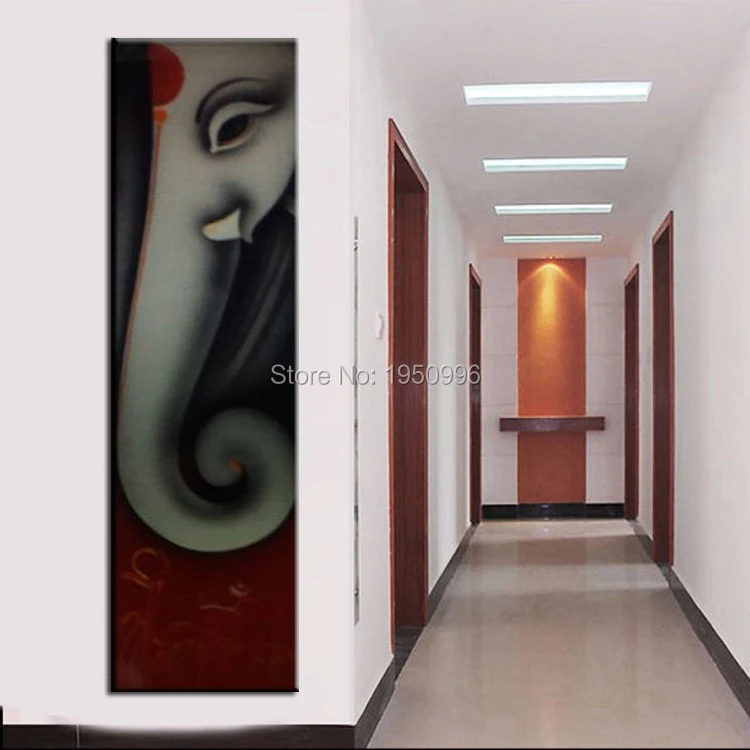 Ручная роспись животные масляная живопись подвесные картины современный