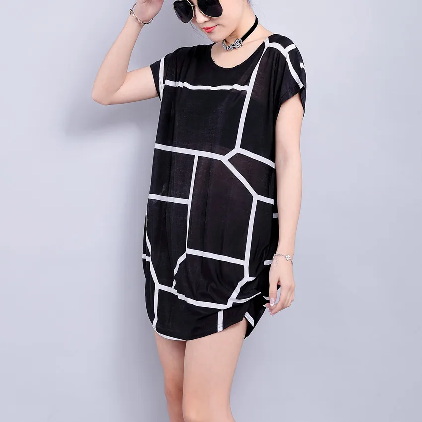 Новинка 2018 летнее весеннее женское платье с коротким рукавом Повседневные