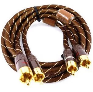 Кабель аудиосигнала HIFI EXQUIS CS845 RCA из чистой меди 1 5 м для пары|cable heater|cable glandcable shaft |