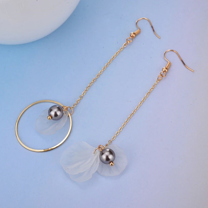 Нильсен женские длинные вечерние Серьги Асимметричная Корпуса дикий женский