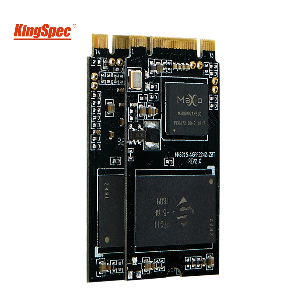 KingSpec 256 ГБ NGFF M.2 SSD модуль 22*42 Внутренний твердотельный накопитель для ноутбука SATA