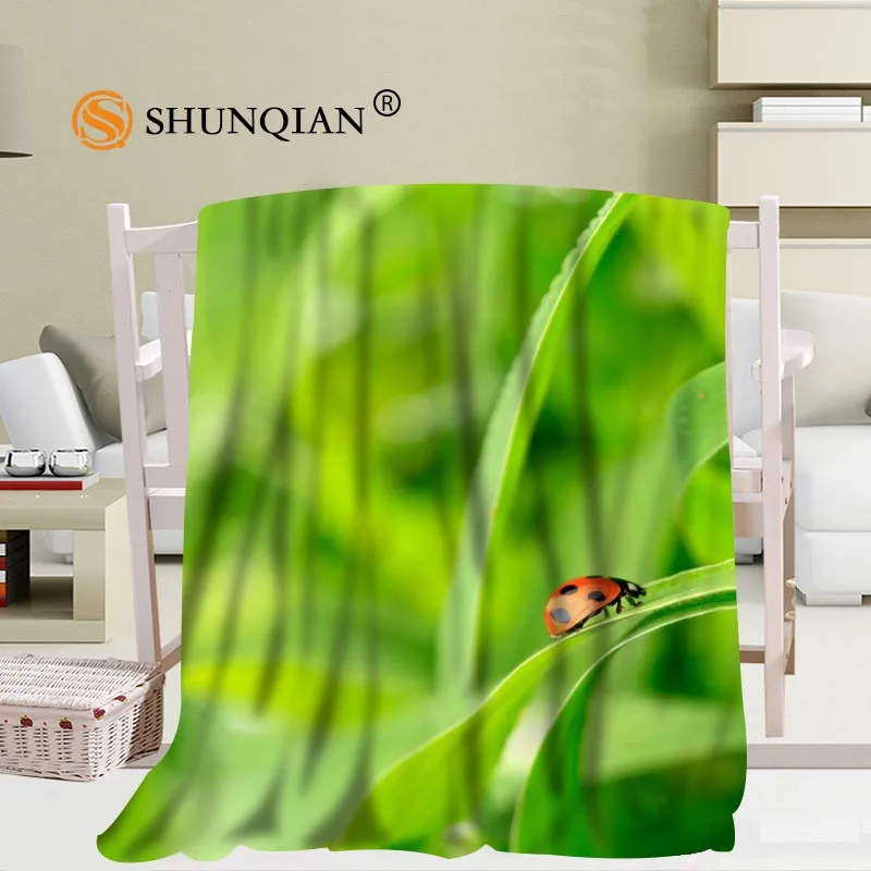vender Joaninhas Gotas Cobertor De Grama Macio Diy Sofá Cama Lance Cobertor Criança Adulto Quente Cobertor Personalizado 56x80inch50x60inch40x50inch