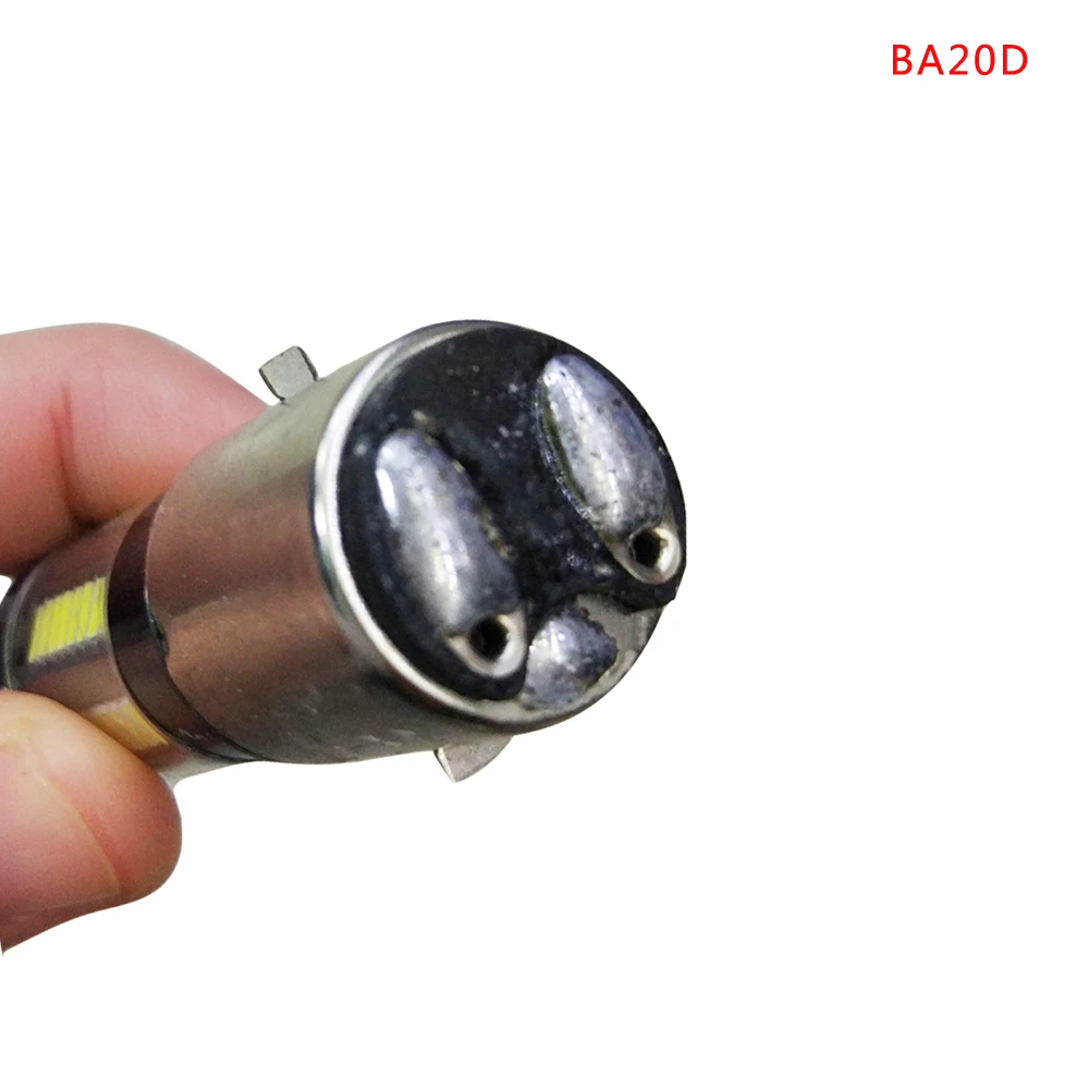 1 шт. H6 BA20D H6M P15D 4014 66SMD Светодиодные белые лампочки для мотоцикла фары скутера