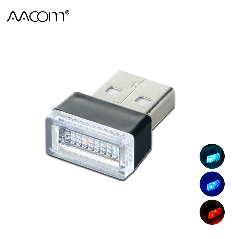 Светодиодные ночные мини фонари USB применим к автомобильному ноутбуку