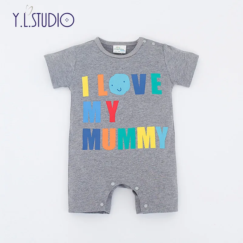 Комбинезоны для новорожденных летняя одежда маленьких мальчиков и девочек