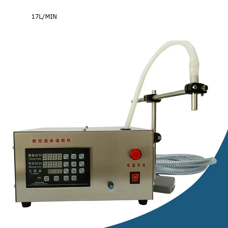 

Large Flow 17L/MIN Electric Liquid Tank Filler Washing liquid Detergent Engine oil Automatic Quantification