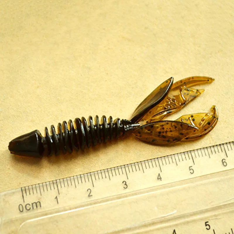 Рыболовная приманка мягкие креветки реалистичные воблер шарнирное крепление