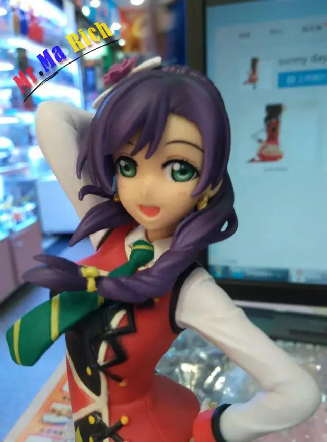 23 см Love Live! Школьный Idol Project Nozomi Toujou аниме фигурка Коллекция ПВХ модель игрушки для