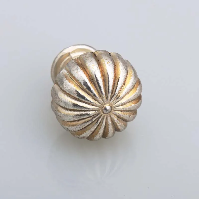 3 &quotВинтажные тревожные серебряные ручки для комода 76 мм Серебряный антикварный