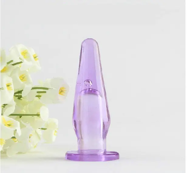 Крошечная Ночная Клубная Желейная Анальная пробка для первого использования во