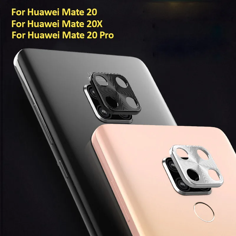 Роскошный протектор объектива камеры для Huawei Mate 20X металлический задний полное