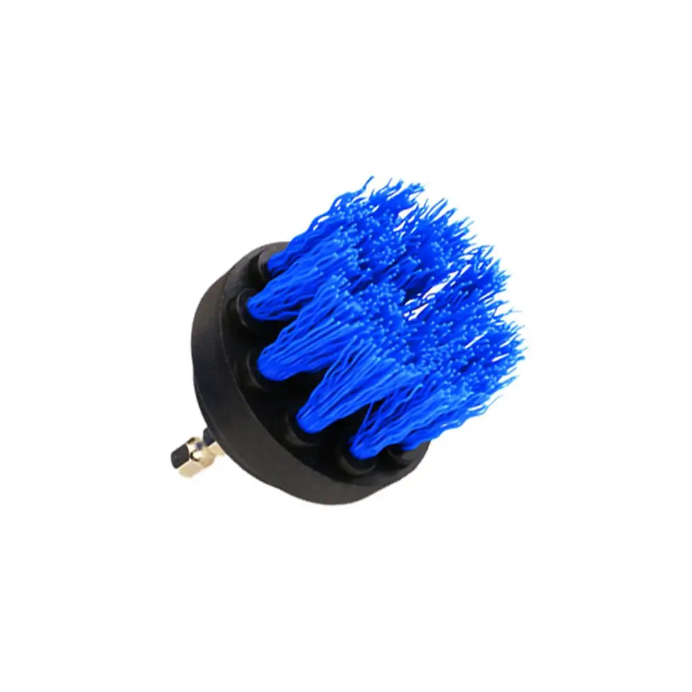 Blue 2 inch Мощная щетка для чистки электрической дрели, щетка для чистки ванной комнаты, автомобильная поверхность ванной, душевая плитка, беспроводной электрический инструмент для чистки - Цвет: Blue 2 inch