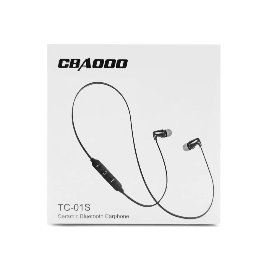 Керамические Беспроводные спортивные наушники TC01S Bluetooth 4 2 стереогарнитура Hi Fi с
