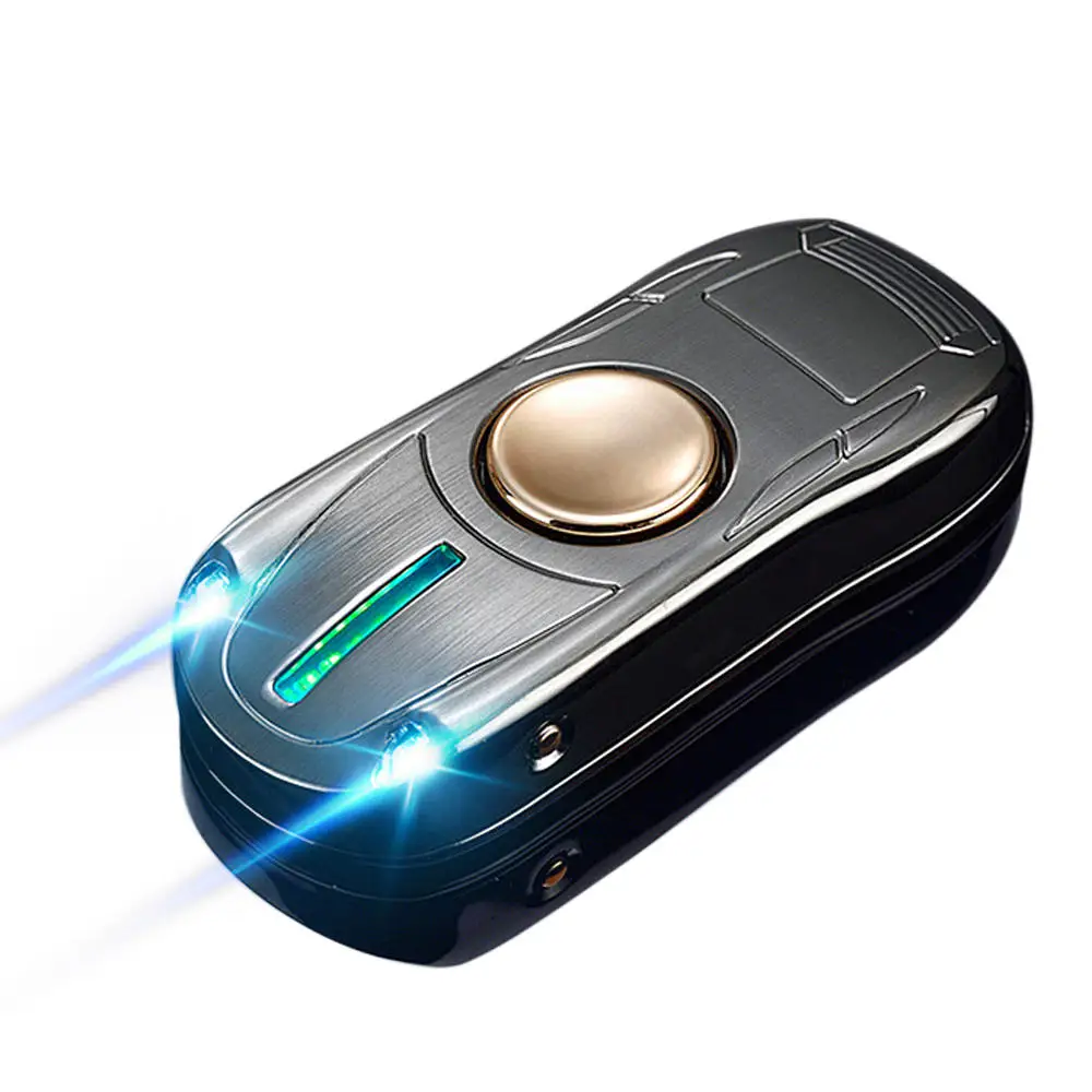 Новый электронный usb-зажигалка для сигарет спортивный автомобиль в форме