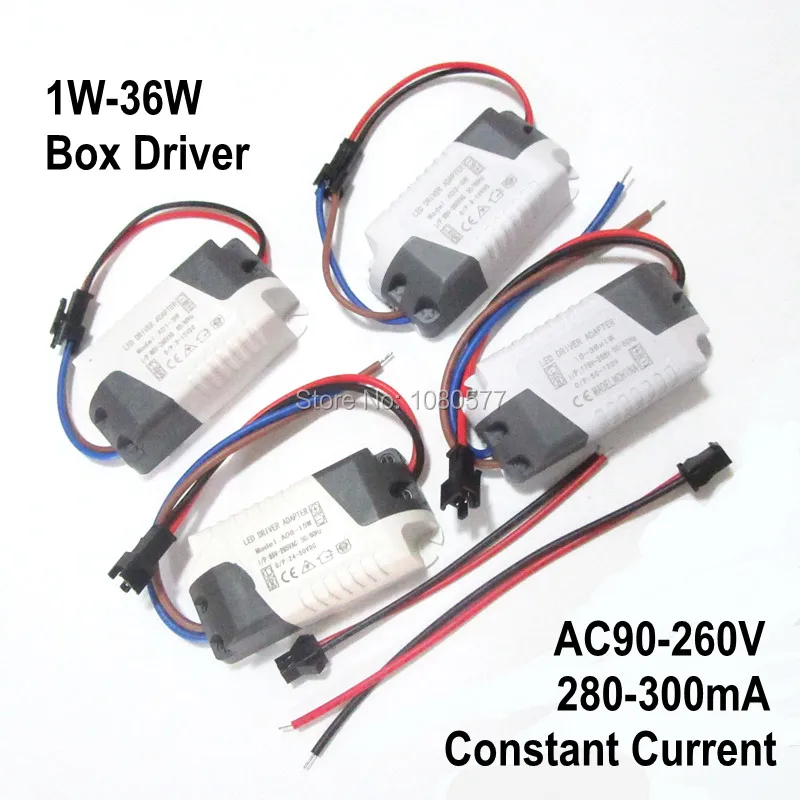 Драйвер для светодиодной изоляционной лампы постоянного тока 2 шт./лот 300 мА 280 1 Вт