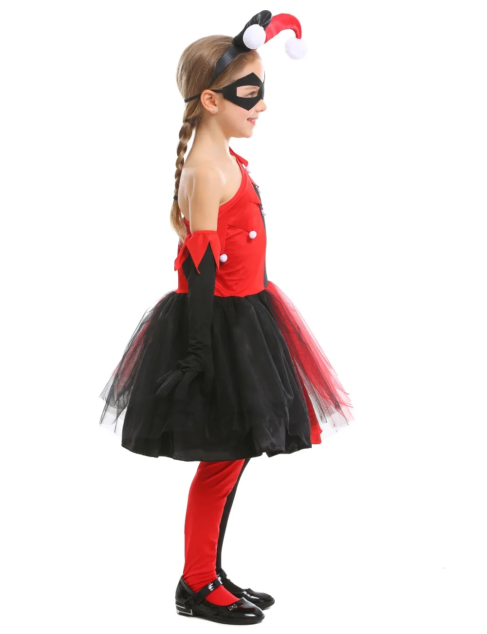 Halloween Kids Costume Girls Cosplay Funny Clown Harry Movie Fancy Dress Children Party Costumes Role-playing dance performance |