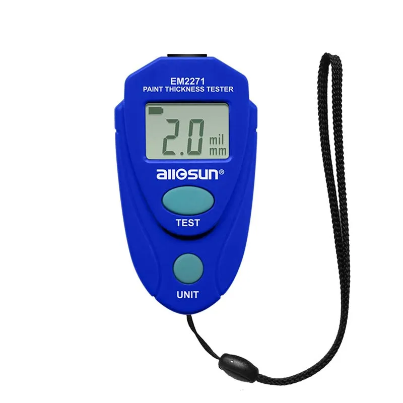All sun all-sun EM2271 EM2271A цифровой мини автомобильный толщиномер автомобильный тестер краски толщиномер покрытия Корабль из России - Цвет: EM2271