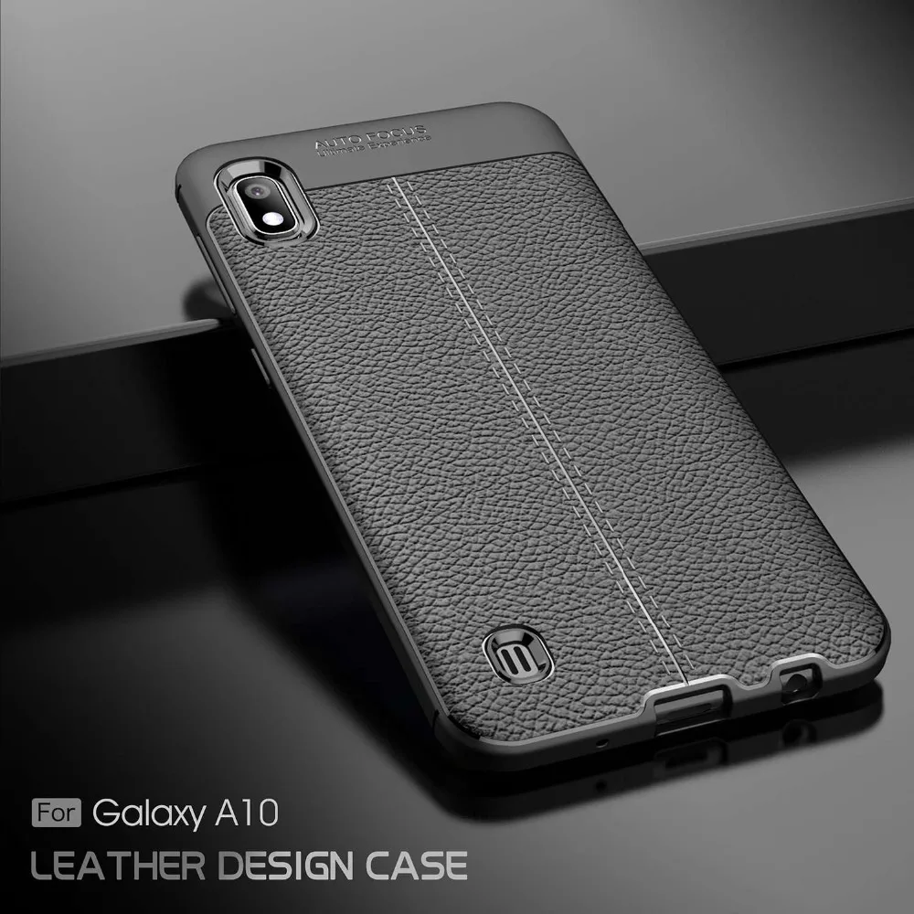 Прочный армированный чехол s для samsung Galaxy A10 Прочная гибкая крышка ТПУ hoesje sansung phone