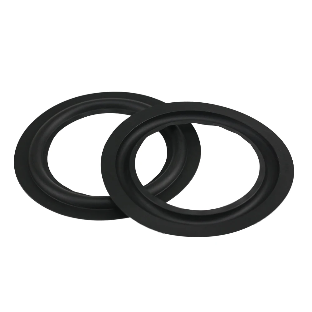 

GHXAMP 106A 4.5 INCH 5 INCH Speaker Rubber Surround Wide Side Speaker Repair Parts Folding Edge diy 2PCS