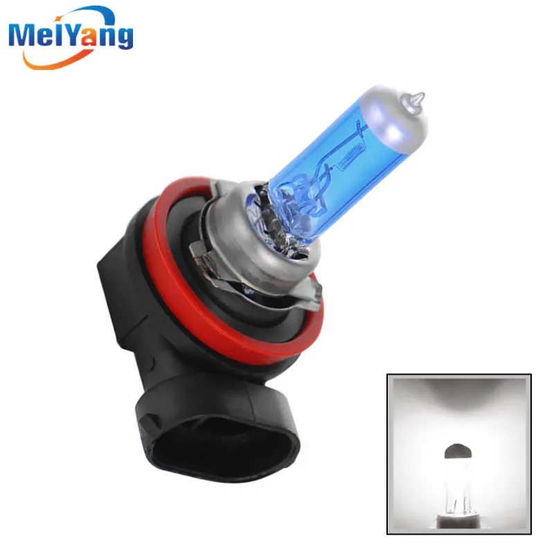 H8 55 Вт галогенные лампы супер белые передсветильник фары s