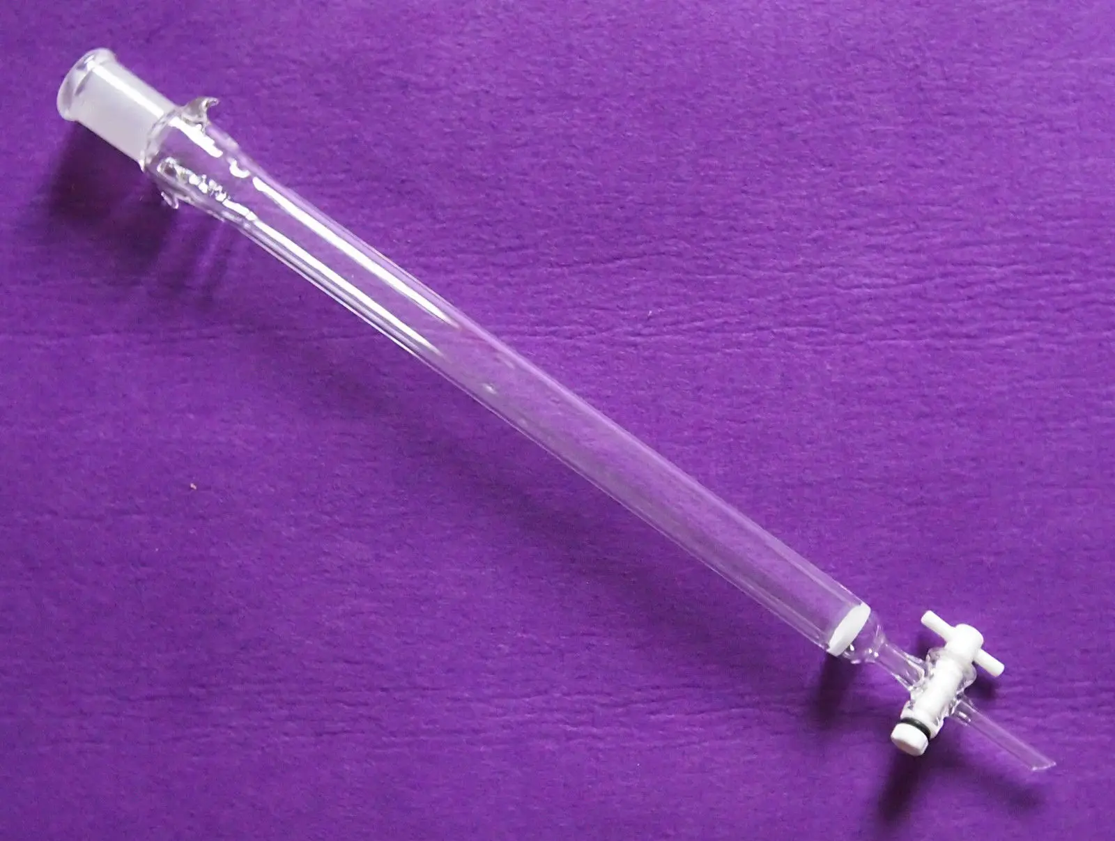 100 мл 24/40 стеклянная хроматографическая колонна OD 2 5 см длина корпуса 30 PTFE